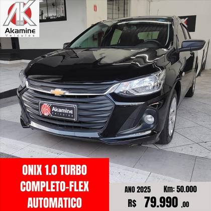 CHEVROLET ONIX 1.0 TURBO FLEX PLUS LT AUTOMÁTICO CHEVROLET ONIX 1.0 TURBO FLEX PLUS LT AUTOMÁTICO